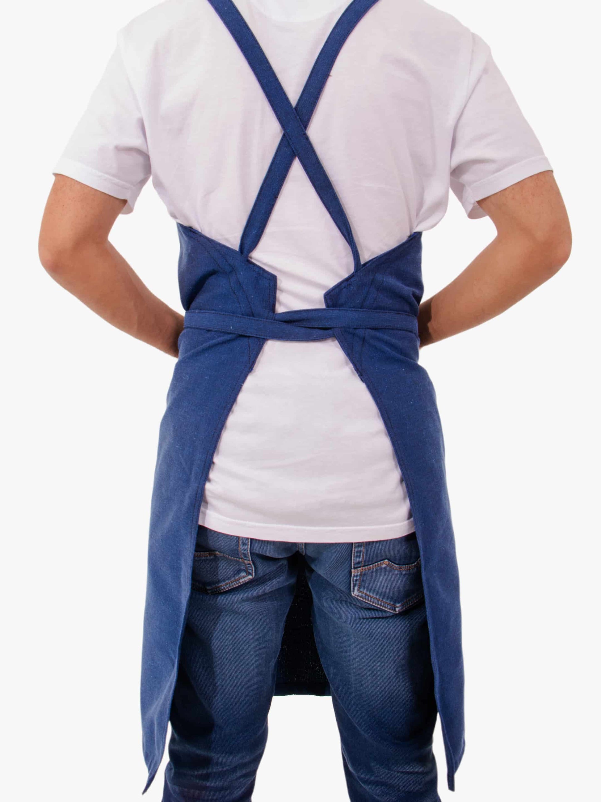 Blueberry Blue -- Eco-friendly cooking apron