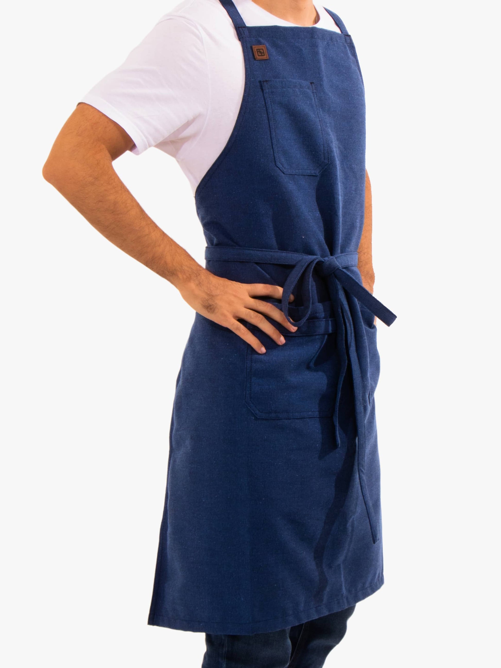 Blueberry Blue -- Eco-friendly cooking apron
