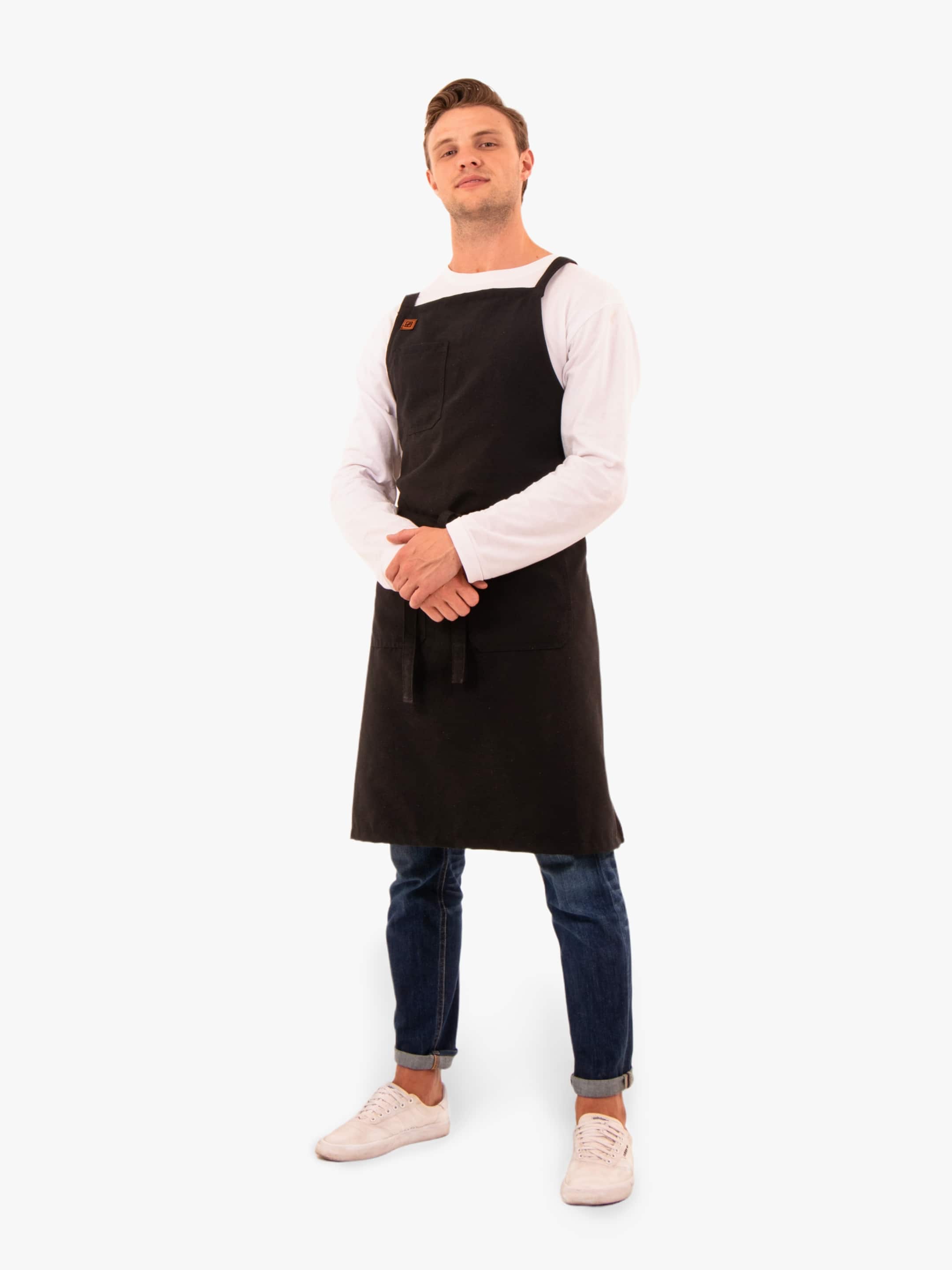 Blackcurrant Black -- Eco-friendly cooking apron